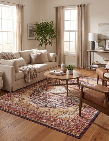 Rust Red Lexington Rug