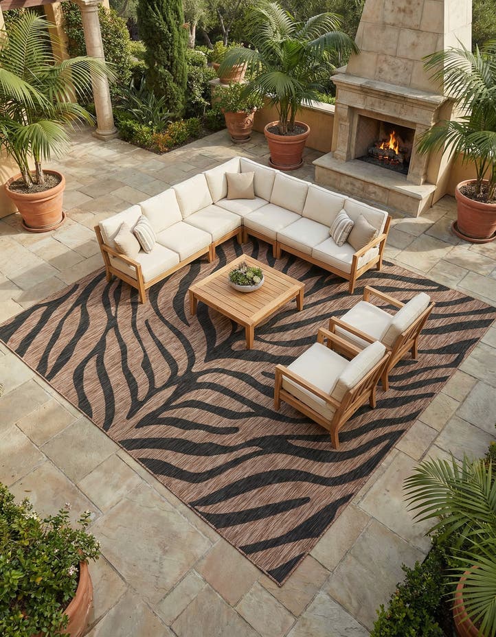 10' x 10' Easy-Clean Safari Indoor / Outdoor...