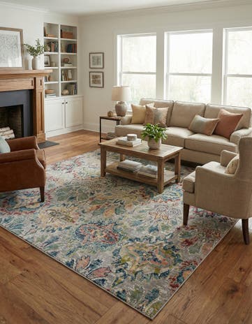 Charleston Square Rug