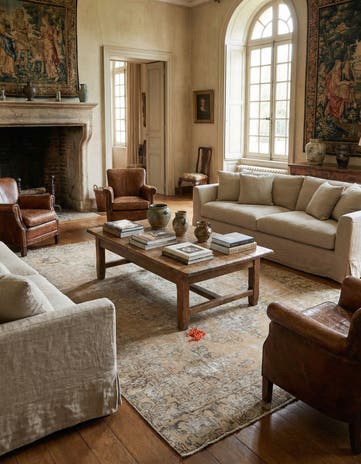 6' 6 x 10' 4 Hand Knotted Ultra Vintage Persian Wool Rug