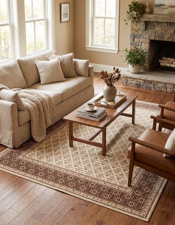 7' 10 x 10' Nain Design Rug