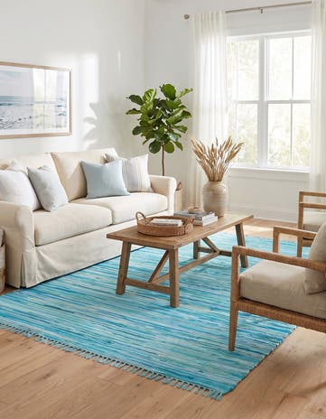 5' x 8' Chindi Cotton Rug