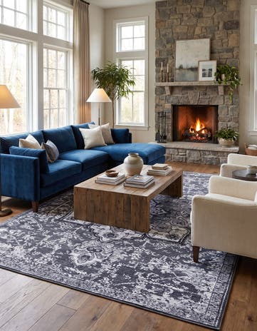 7' 10 x 10' Washable Francesca Rug