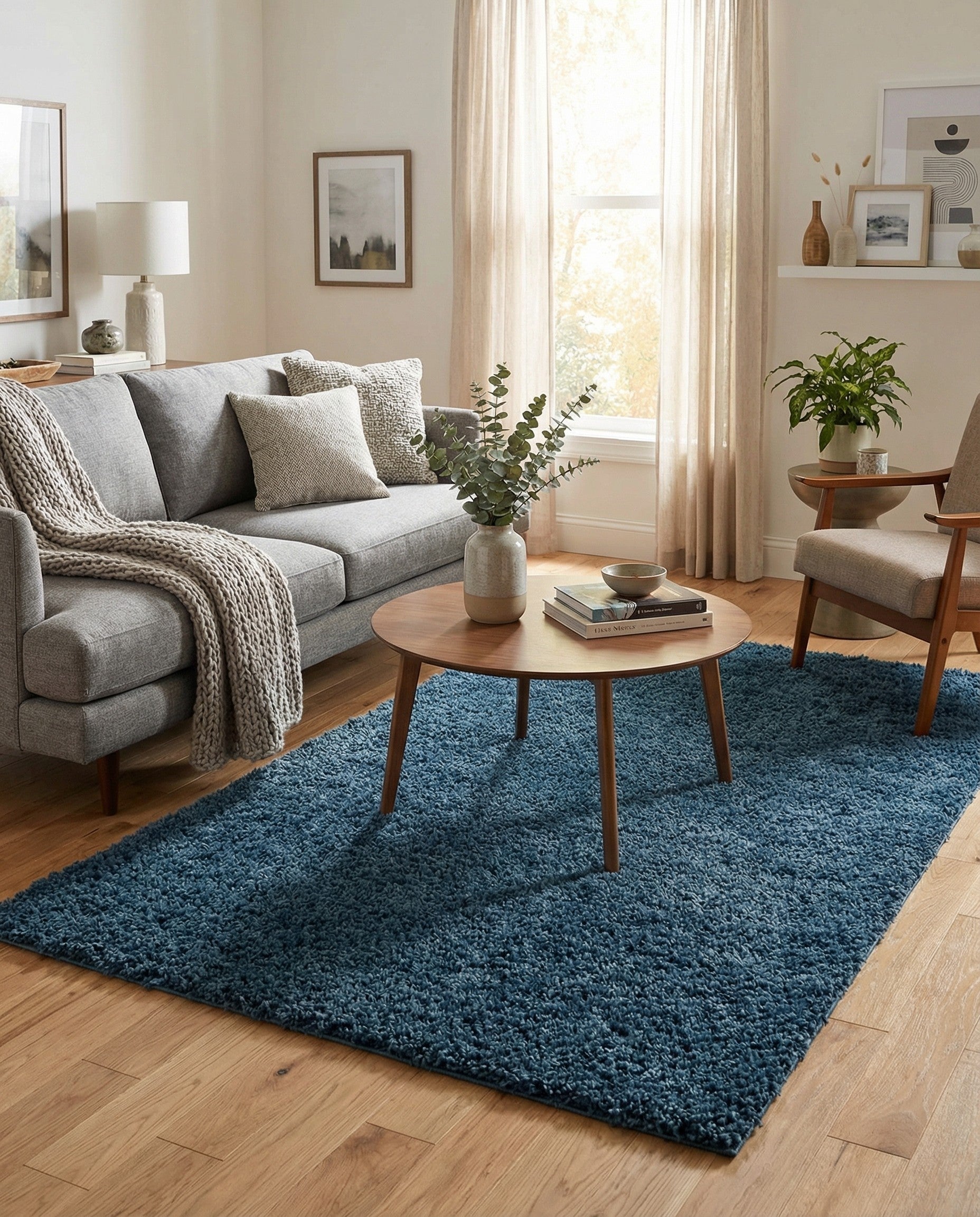 5' 3 x 8' Zermatt Shag Rug