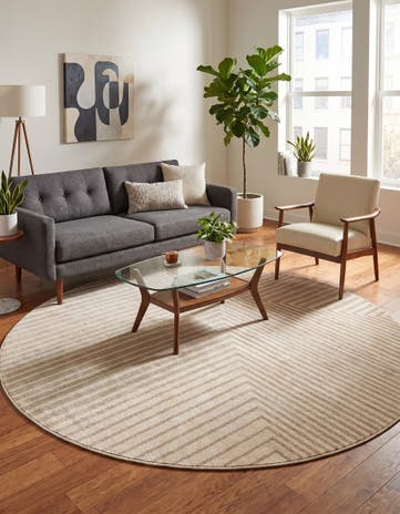 8' x 8' Contour Round Rug