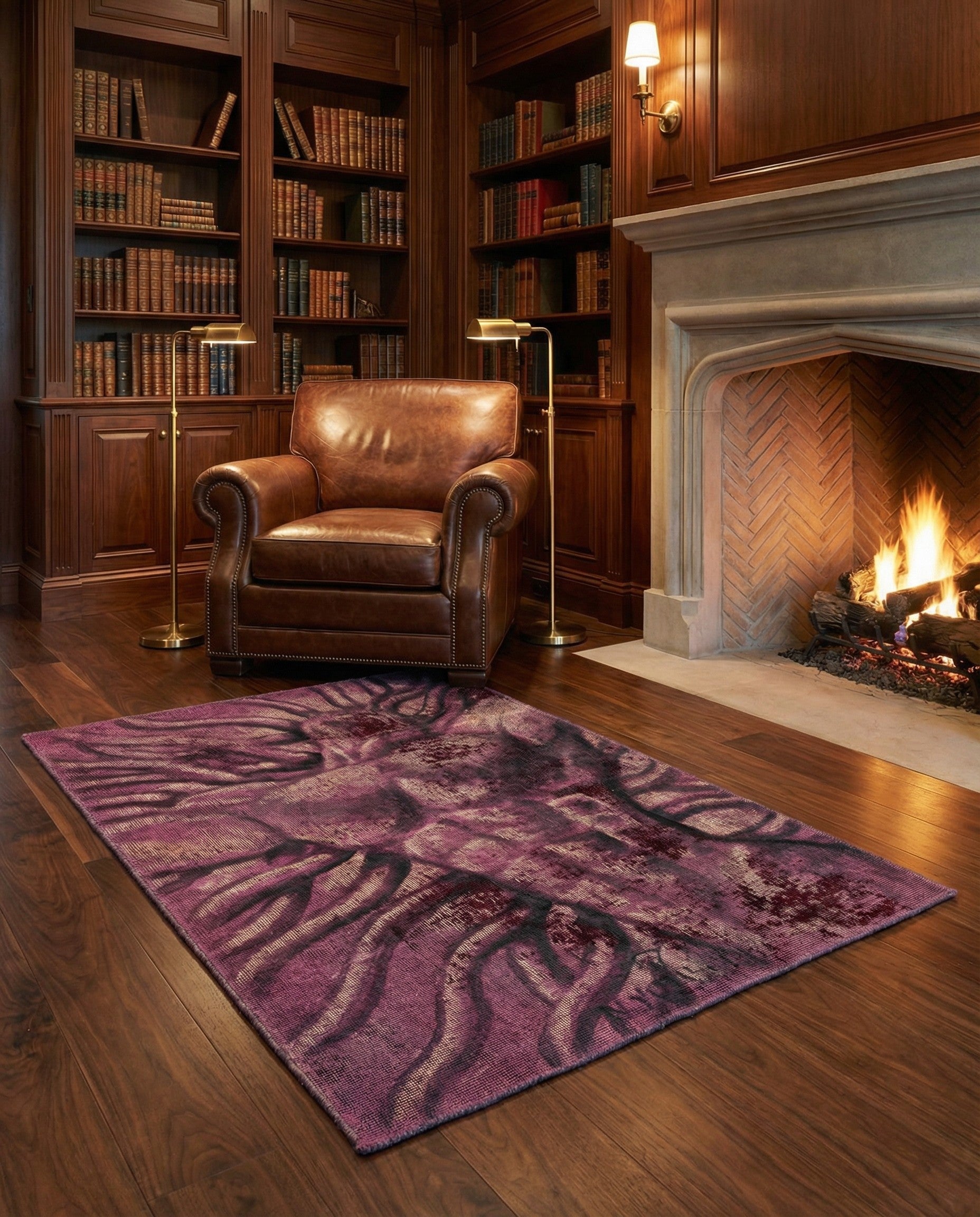 3' 2 x 4' 4 Hand Knotted Ultra Vintage Persian Wool Rug