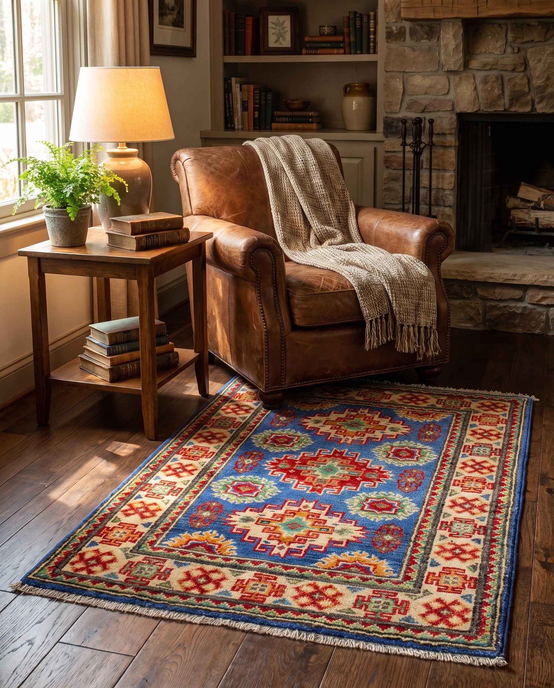 2' 1 x 3' 1 Hand Knotted Kazak Rug