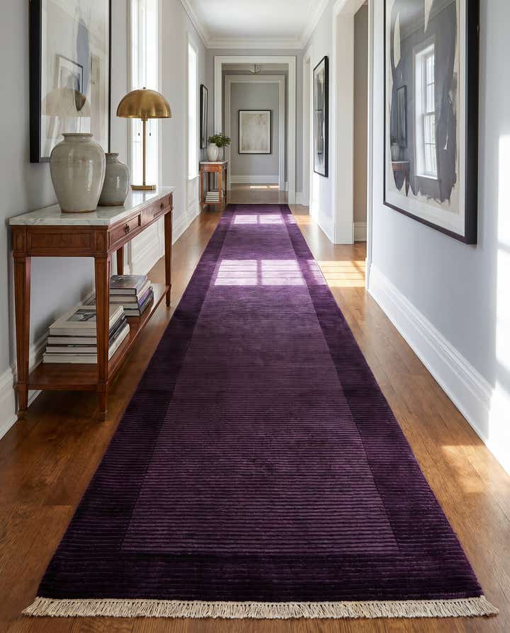 2' 7 x 13' Hand Knotted Darya Runner Rug
