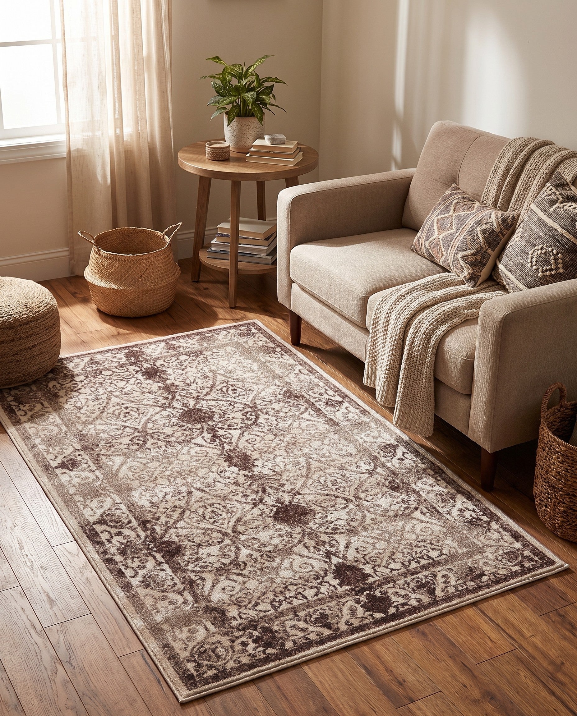 Beige Miranda Rug