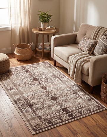 Beige Miranda Rug