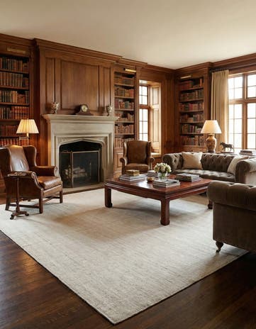 13' 1 x 18' 1 Hand Woven Jill Zarin English Manor Wool Rug