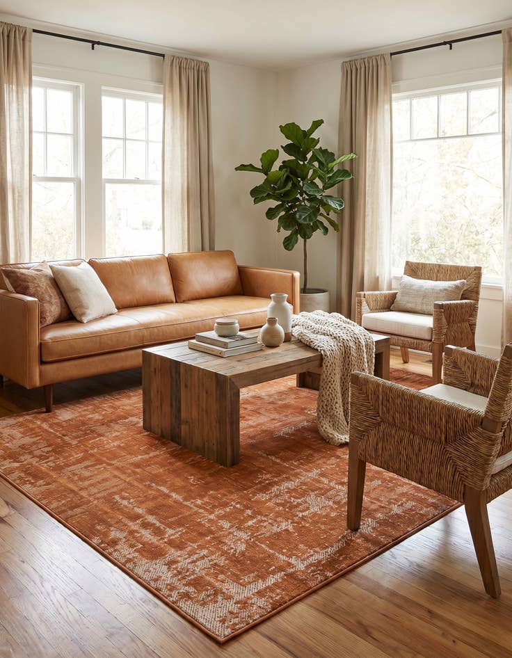 Detail image of 5' 3 x 8' Valencia Rug