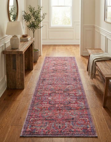 2' x 8' Washable Maahru Runner Rug