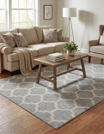5' 3 x 8' Trellis Rug