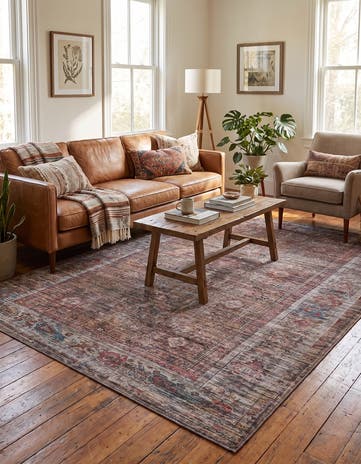 7' 3 x 10' Washable Nostalgia Rug