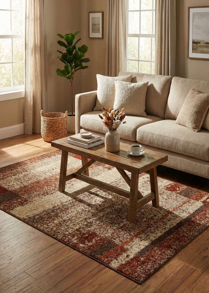 5' 3 x 8' Harvest Rug