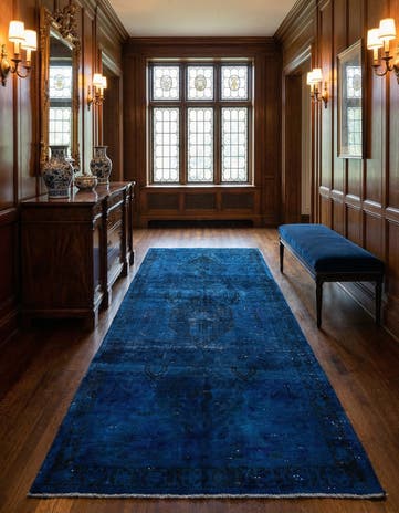 5' x 10' 3 Hand Knotted Ultra Vintage Persian Wool Runner Rug