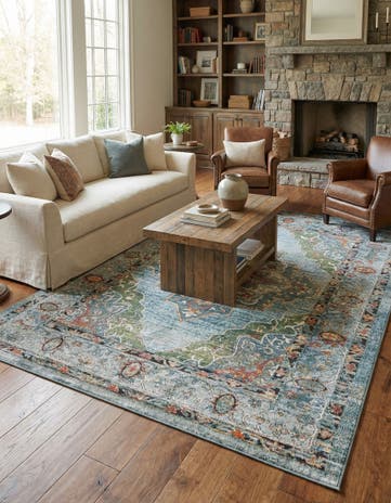 Blue Isabella Rug