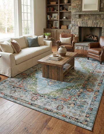 Blue Isabella Rug