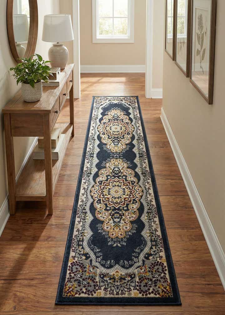 2' x 8' Kamala Washable Runner Rug