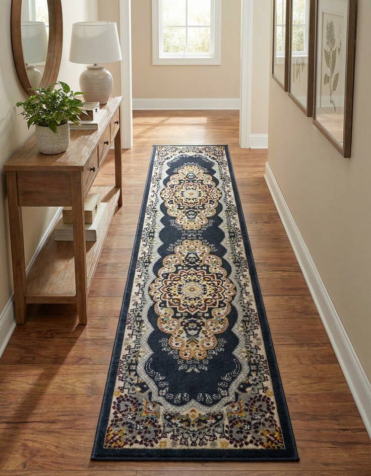 Detail image of 2' x 8' Kamala Washable Runner Rug
