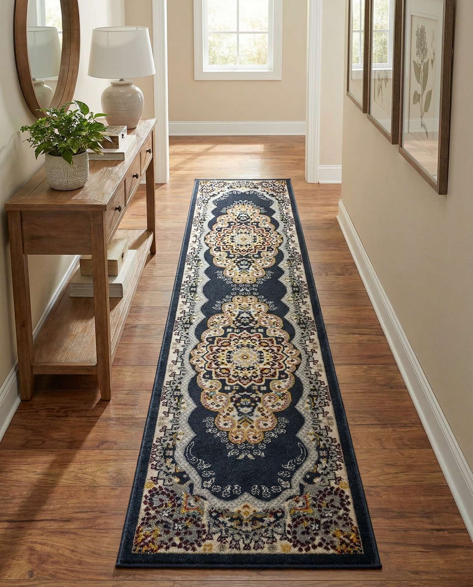 2' x 8' Kamala Washable Runner Rug