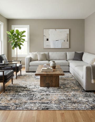 Beige Leipzig Rug