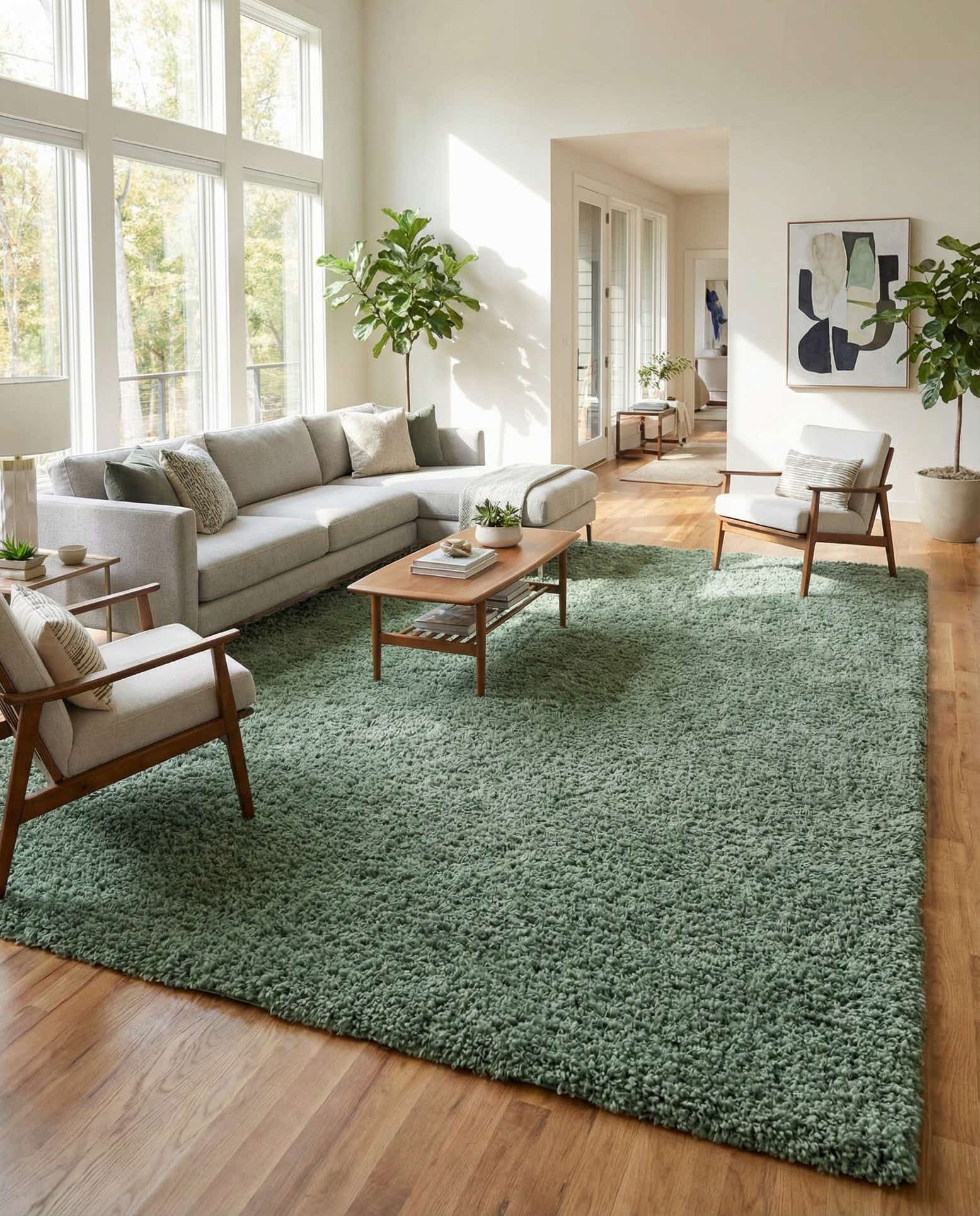 10' x 14' Zermatt Shag Rug