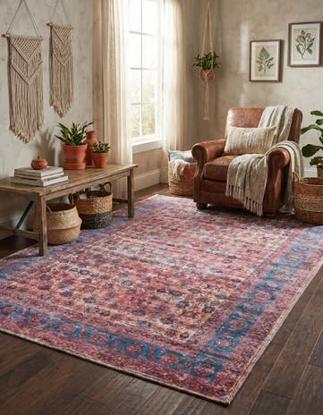 4' x 6' Washable Maahru Rug
