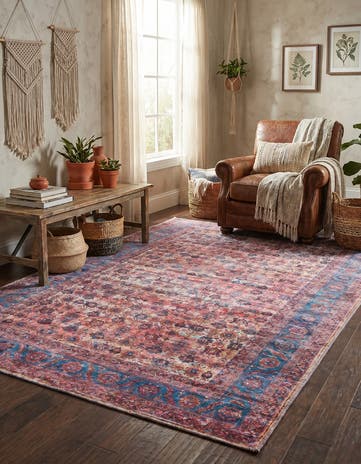 4' x 6' Washable Maahru Rug
