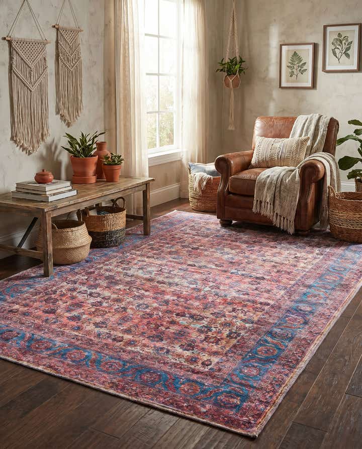 4' x 6' Washable Maahru Rug