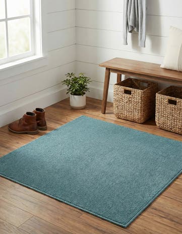 3' 3 x 3' 3 Everyday Solid Square Rug