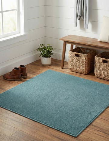 3' 3 x 3' 3 Everyday Solid Square Rug
