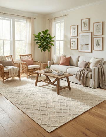9' x 12' Hand Knotted Jill Zarin Dorset Rug