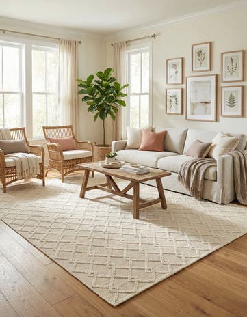 9' x 12' Hand Knotted Jill Zarin Dorset Rug