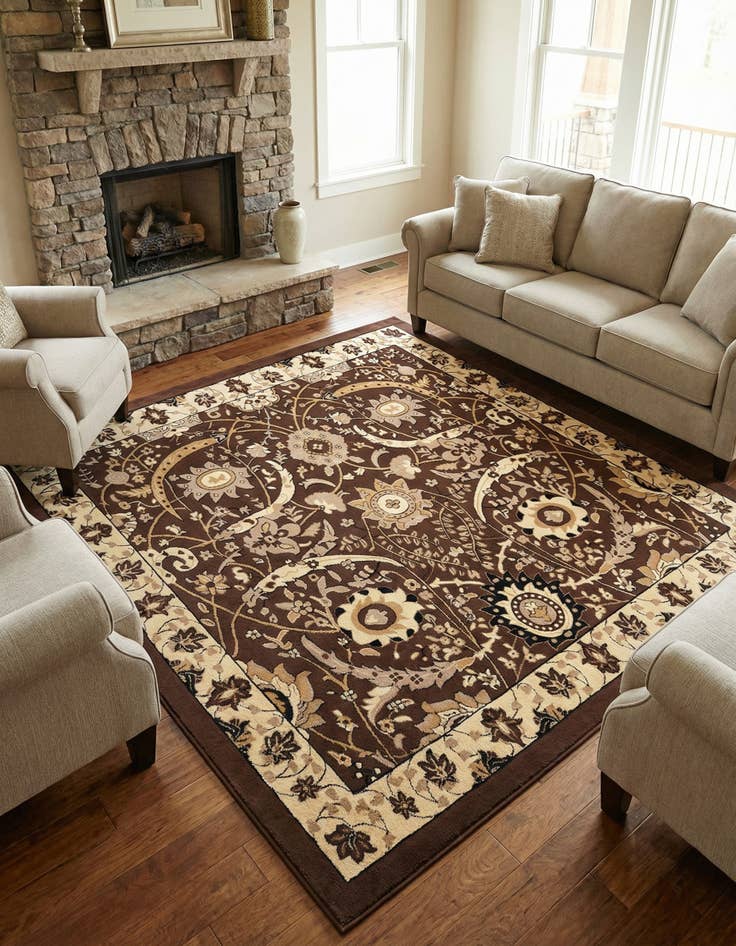 Detail image of  7' 10 x 7' 10 Neda Square Rug