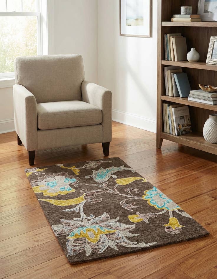 Detail image of 3' x 5' Agra Rug