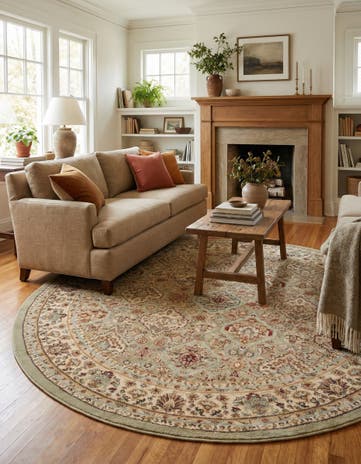 7' 10 x 7' 10 Aditi Round Rug