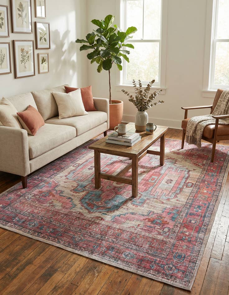 Detail image of 7' 10 x 10' Washable Maahru Rug