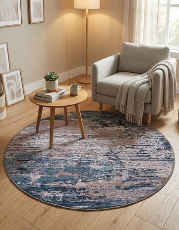 4' x 4' Yara Round Rug