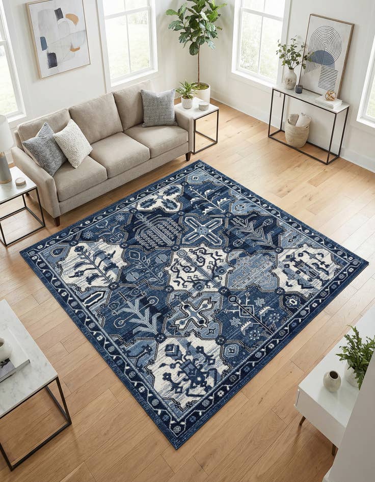 Detail image of 6' x 6' Vista Square Rug