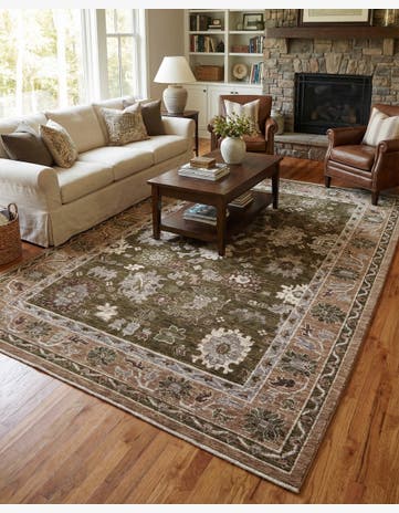 Green Grand Tradition Rug