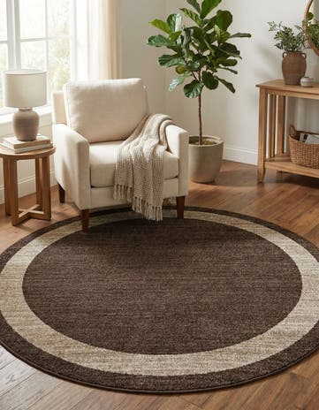 6' x 6' Angelica Round Rug