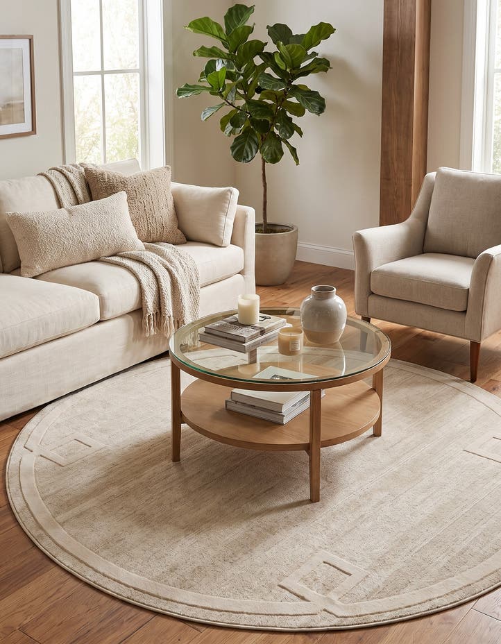 Jill Zarin 6' x 6' Uptown Round Rug