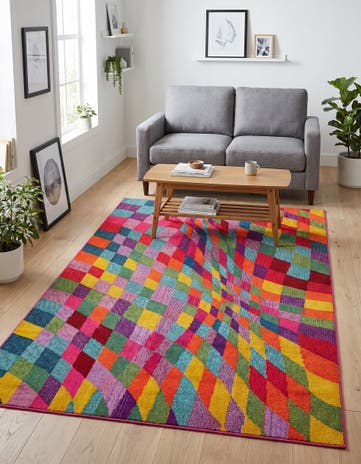 5' x 8' Washable Hyacinth Rug