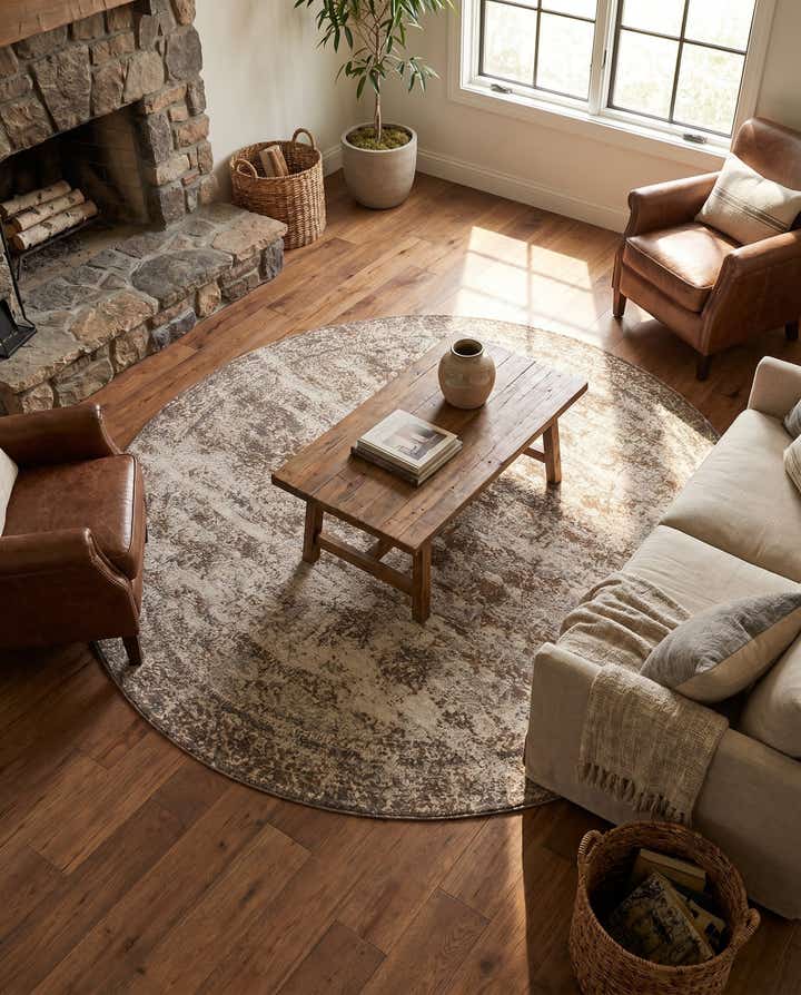 10' x 10' Sahara Round Rug