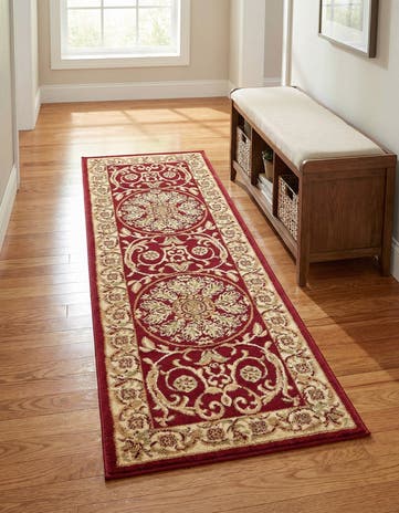 2' x 6' Classic Aubusson Runner Rug