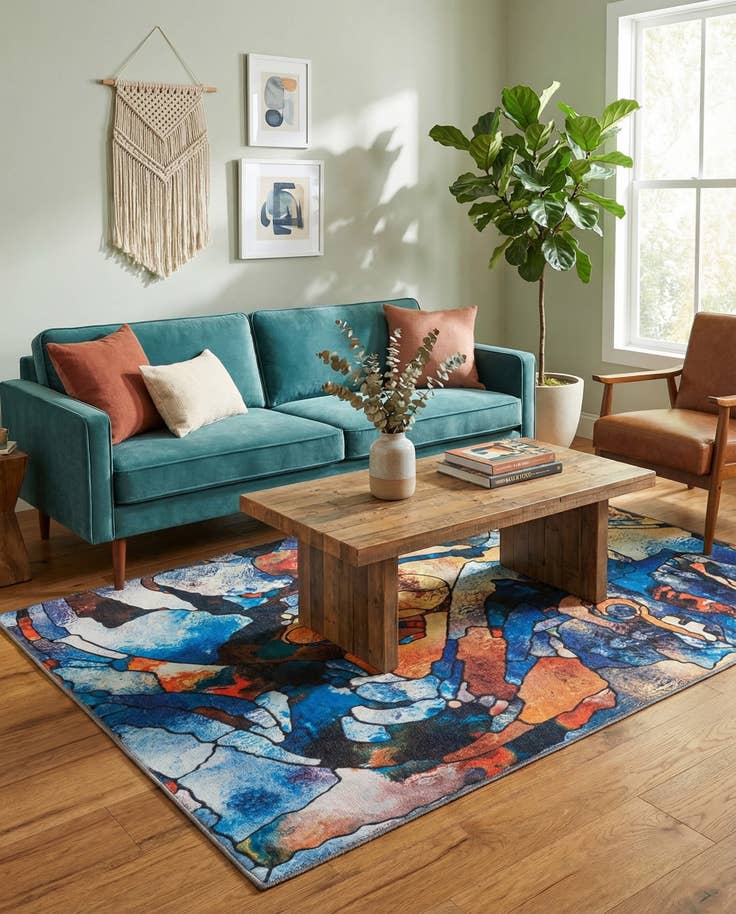 Detail image of 4' x 6' Yara Rug