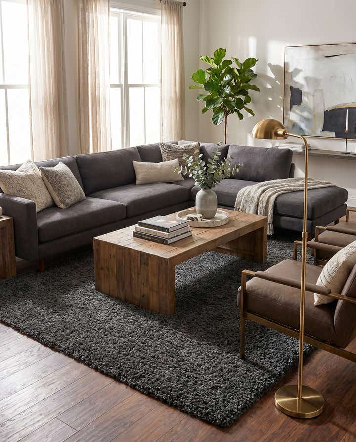 10' x 13' Zermatt Shag Rug