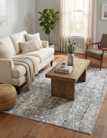 Dark Gray Metropolis Rug